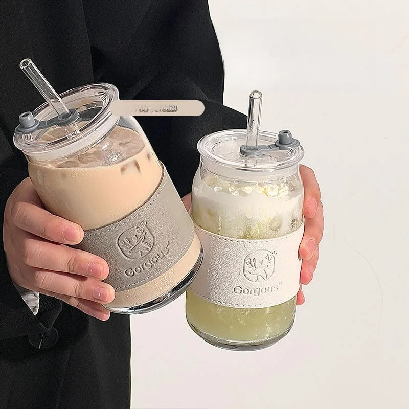Aesthetic Glass Sipper
