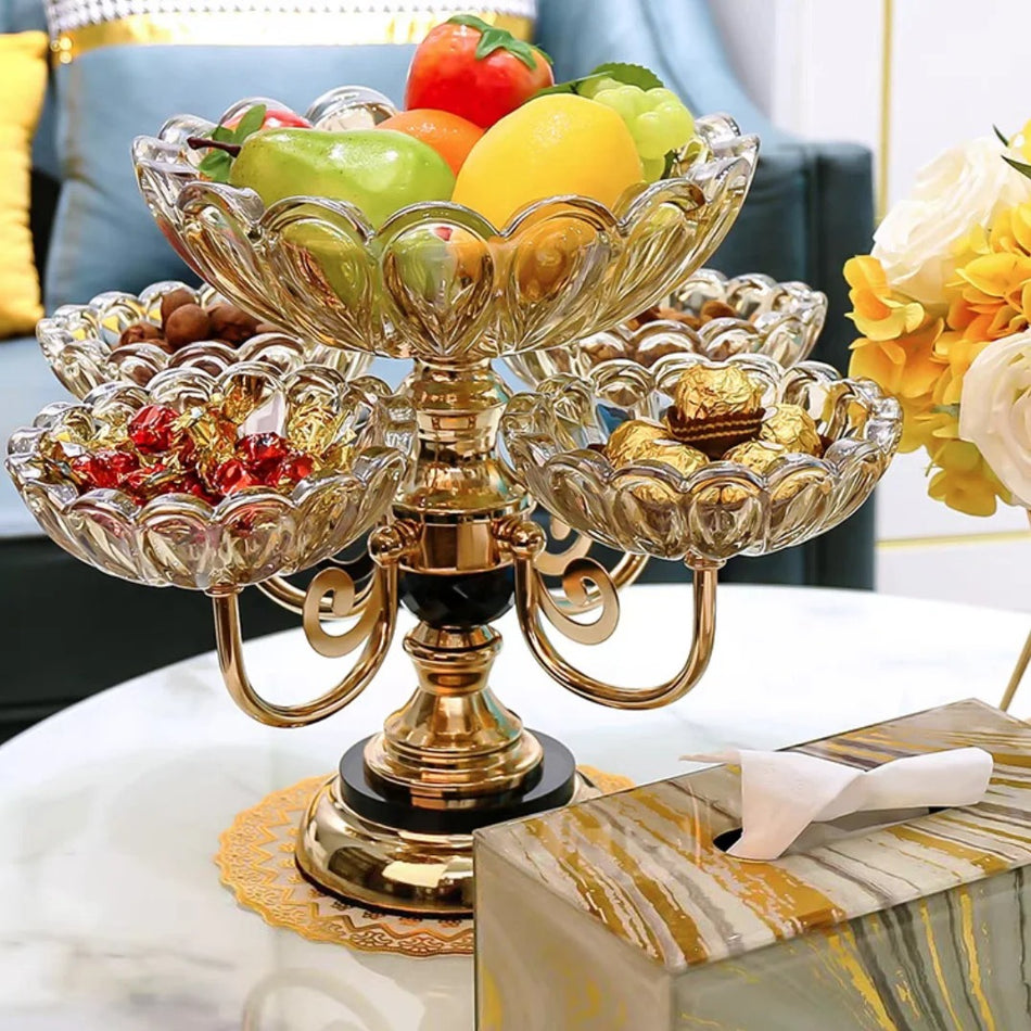 Luxurious European-style fruit platter