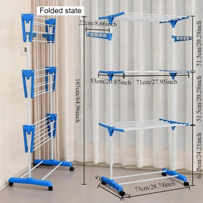 4-tier Clothes Drying Rack