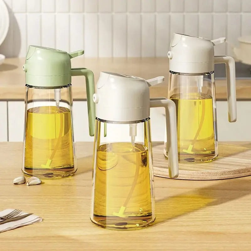 2 in 1 Oil Spray Bottle