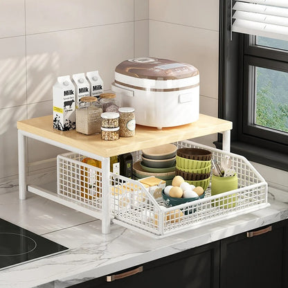 Matrix Sliding Kitchen Counter Organizer