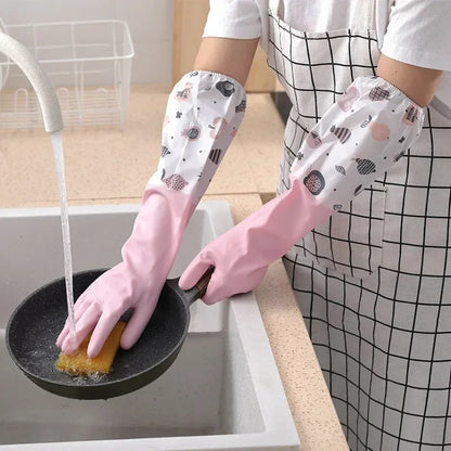 Long Sleeve Dishwashing Gloves