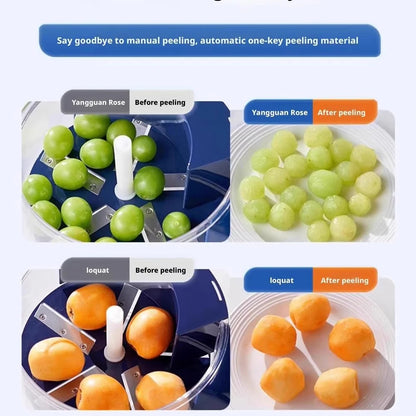 Automatic electric fruit peeler