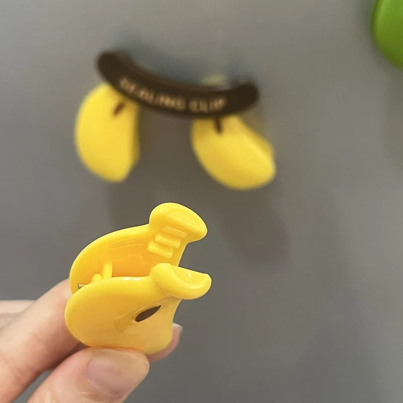 Banana Fridge Magnetic Sealing Clip
