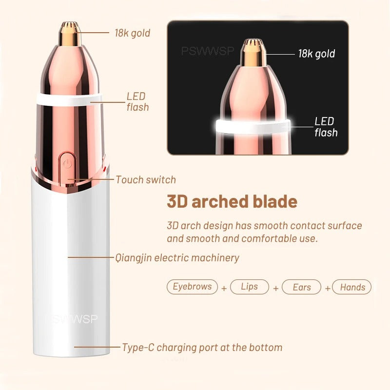 Epilator Face Hair Removal Lipstick Shaver