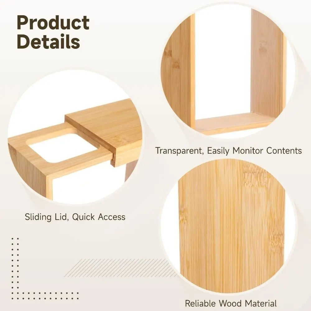 Bamboo Food-Grade Storage Box