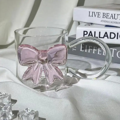 Bow style Decor Glass