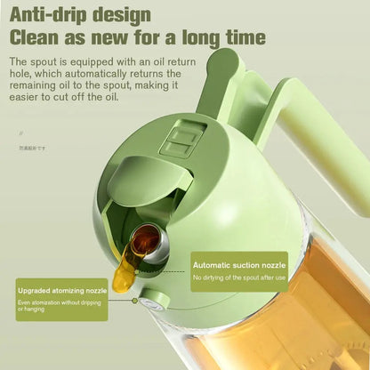 2 in 1 Oil Spray Bottle