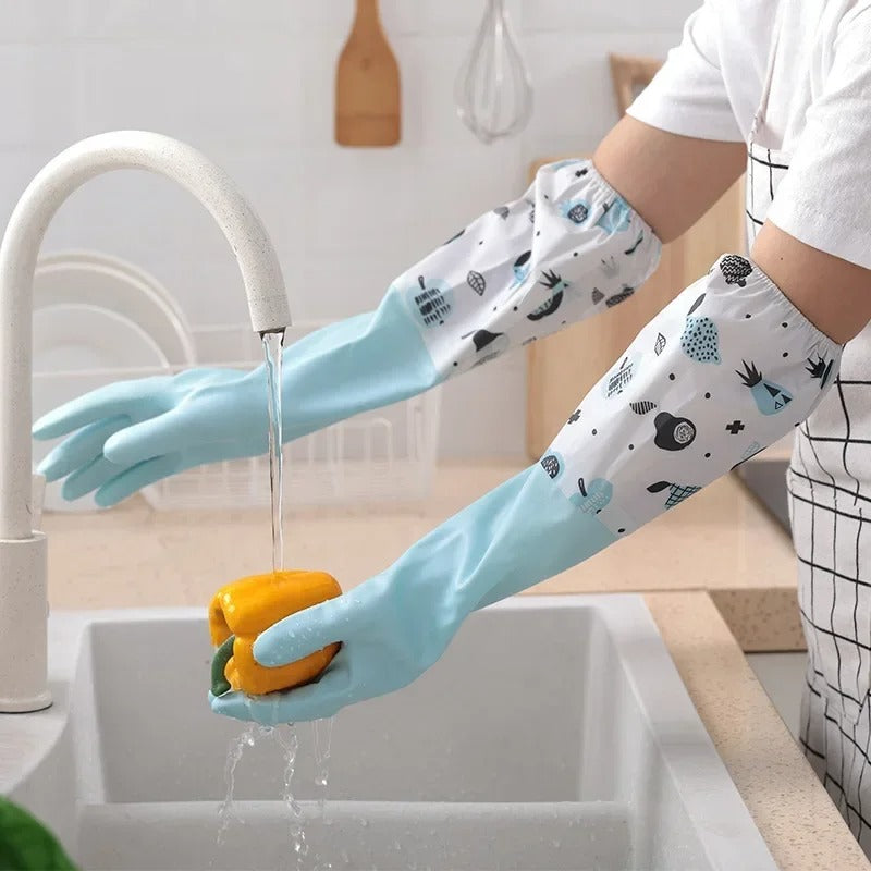 Long Sleeve Dishwashing Gloves