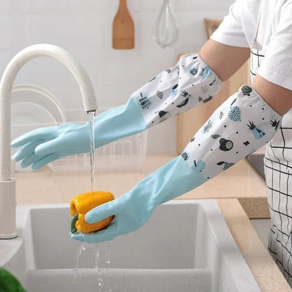 Long Sleeve Dishwashing Gloves