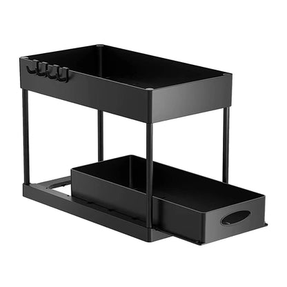 Matrix 2-Tier Sliding Under-Sink Organizer