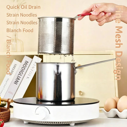 Stainless Steel Deep Frying Pot