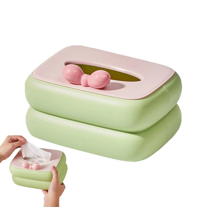 Cute Bow Tissue Box