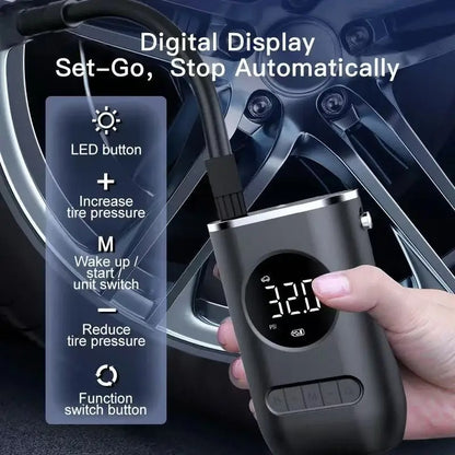 Tire Inflator, Portable Air Compressor Pump