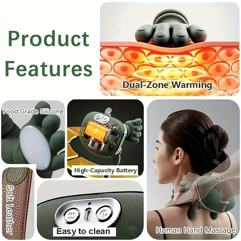 Multi-functional Rechargeable Neck Massager