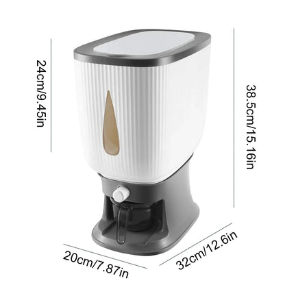 Sealed Rice Dispenser