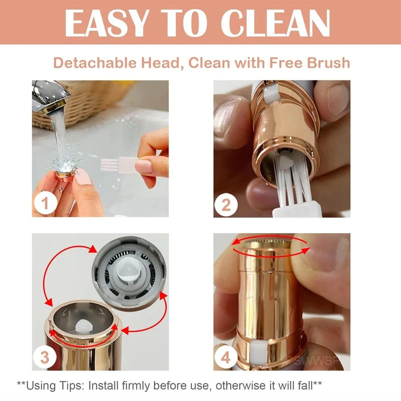 Epilator Face Hair Removal Lipstick Shaver