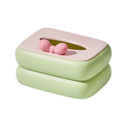 Cute Bow Tissue Box