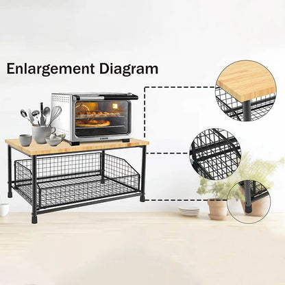 Matrix Sliding Kitchen Counter Organizer