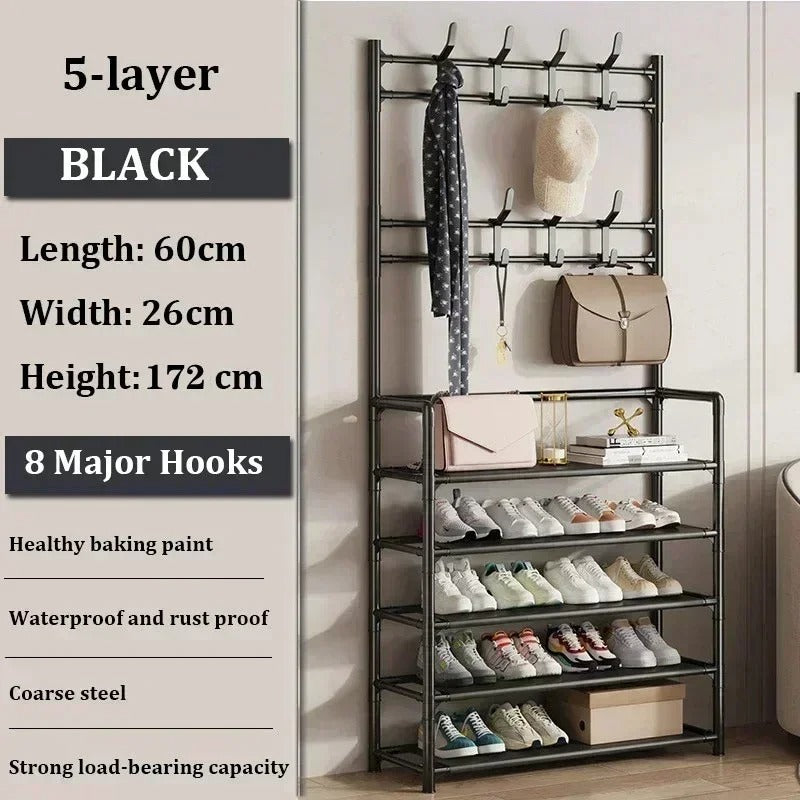 PREMIUM COAT & SHOE RACK